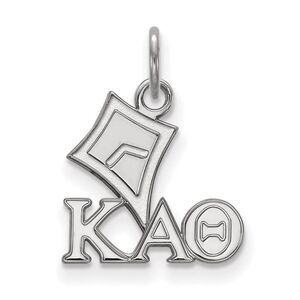 Sterling Silver Kappa Alpha Theta XS (Tiny) Charm or Pendant
